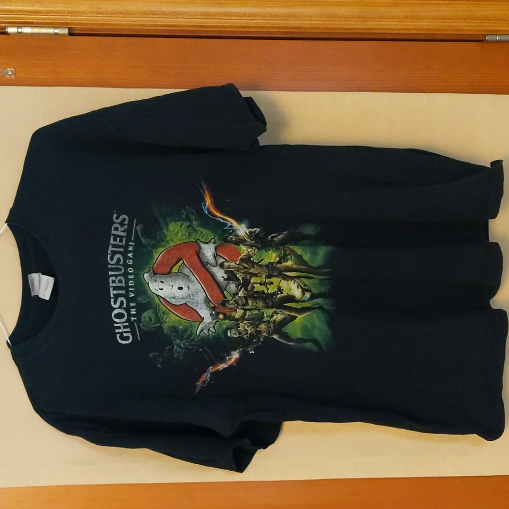GhostBusters The Video Game 2009 Black T-Shirt Size Extra Large XL